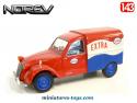 La 2cv Citroën fourgonnette Esso Extra miniature par Norev au 1/43e