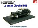 Le break Citroën ID19 Gendarmerie en miniature de Norev au 1/43e