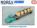 Le tracteur Unic ZU 120 semi citernes miniature Norev au HO 1/86e incomplet