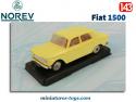 La Fiat 1500 jaune en miniature par Norev au 1/43e