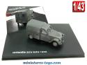 La 2cv Citroën AZU de 1955 miniature par Norev au 1/43e