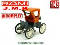La Gauthier Wehrlé 1897 en miniature par Rami au 1/43e incomplète