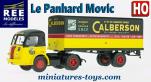 Le Panhard Movic Calberson en camion miniature de REE-Modeles au HO 1/87e