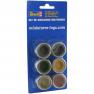 Un lot de 6 pots de peintures a maquettes Revell pour kits militaires
