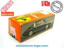 La boite de la Porsche 911 Targa miniature Sablon superchocolat Jacques 1/43e