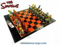 Un jeu d'échecs The Simpsons 3D d'occasion