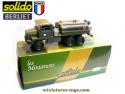 Le camion Berliet GBC 8 Kt citerne militaire en miniature de Solido au 1/50e