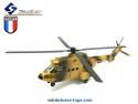 L'hélicoptère militaire français SA 330 Puma miniature de Solido au 1/78e