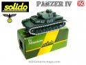 Le char Panzer IV F1 gris canon court en miniature de Solido au 1/50e