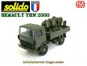 Le Renault TRM 2000 sphères incendies en miniature de Solido au 1/55e