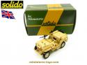 La Jeep Willys commando LRDG en miniature de Solido au 1/38e