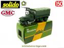 Le GMC CCKW 353 6x6 torpédo a tourelle en miniature de Solido au 1/50e