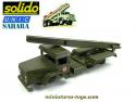 Le camion Unic ZU 120 lance fusée miniature de Solido incomplet au 1/50e