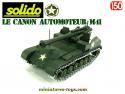 Le canon automoteur M41 Govila miniature de Solido au 1/50e