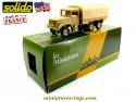 Le camion Kaiser Jeep M35 6x6 sable bâché en miniature de Solido au 1/50e