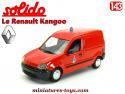 Le Renault Kangoo pompiers de Paris en miniature par Solido au 1/43e