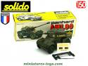 Le Panhard AML 90 vert en miniature militaire de Solido au 1/50e