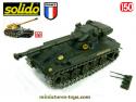 Le char français AMX 13 Hombourg en miniature de Solido au 1/50e