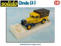 Le fourgon Citroën C4 F Michelin en miniature de Solido au 1/45e