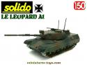 Le char Leopard A1 allemand miniature par Solido au 1/50e