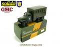 Le GMC CCKW 353 6x6 cabine tôlée Shelter en miniature de Solido au 1/50e