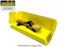 La Jeep DKW Munga sable avec remorque en miniature de Solido au 1/43e