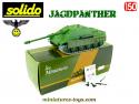 Le char allemand Jagdpanther miniature par Solido au 1/50e