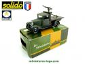 Le Citroën C4 F avec mitrailleuse Hotchkiss en miniature de Solido au 1/45e