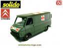 Le Citroën C35 ambulance militaire en miniature de Solido au 1/50e