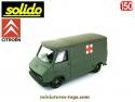 Le Citroën C35 ambulance militaire en miniature par Solido au 1/50e