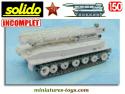 Le lanceur de missile russe PT 76 Frog en miniature Solido au 1/50e incomplet
