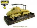 Le Sdkfz 232 Bussing Nag brun en miniature de Solido Overlord 1989 au 1/50e