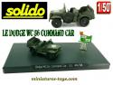 Le Dodge WC 56 Command car en miniature par Solido au 1/50e
