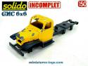 Le camion GMC 6x6 CCKW 353 de Solido au 1/50e incomplet