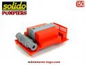 Le compresseur rouge du GMC 6x6 pompiers miniature Solido au 1/50e