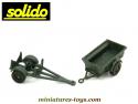 Les remorques Bantam et porte bateau militaires en miniatures de Solido