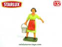 La fermière en figurine plastique Starlux au 1/32e