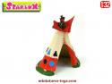 Un tepee indiens en miniature par Starlux au 1/32e incomplet