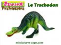 Le Trachodon préhistorique en miniature plastique par Starlux Préhistoire