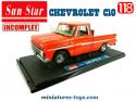 Le pick-up Chevrolet C-10 de 1965 en miniature par Sun Star au 1/18e