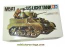 La maquette du char américain M5 A1 par Tamiya au 1/35e sans figurine