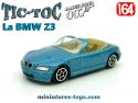 La BMW Z3 de James Bond 007 en miniature par Tic-Toc 1/64e