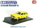 La Renault 12 break de la Poste en miniature par Universal Hobbies au 1/43e