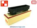 Le wagon tombereau miniature de la marque VB au HO 