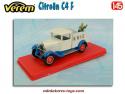 Le Citroën C4 F de la parade du cirque Knie en miniature par Verem au 1/45e