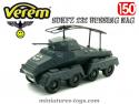 Le blindé allemand Sdkfz 232 Bussing Nag gris miniature de Verem au 1/50e
