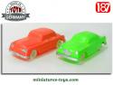 Un lot de 2 voitures miniatures made in Germany au H0 HO 1/87e