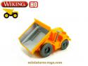 Le mini tracteur Dumper sur roues en miniature Wiking au 1/87e H0 HO