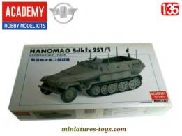 Le kit de l'Hanomag Sdkfz 251/1 par Academy Minicraft au 1/35e