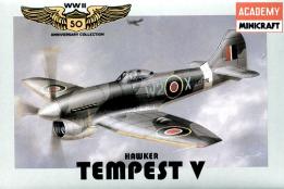 Le chasseur Hawker Tempest V en kit de Academy Minicraft au 1/144e